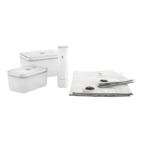Zwilling Fresh & Save 36807-007 Kit Sottovuoto 7 Pezzi Bianco