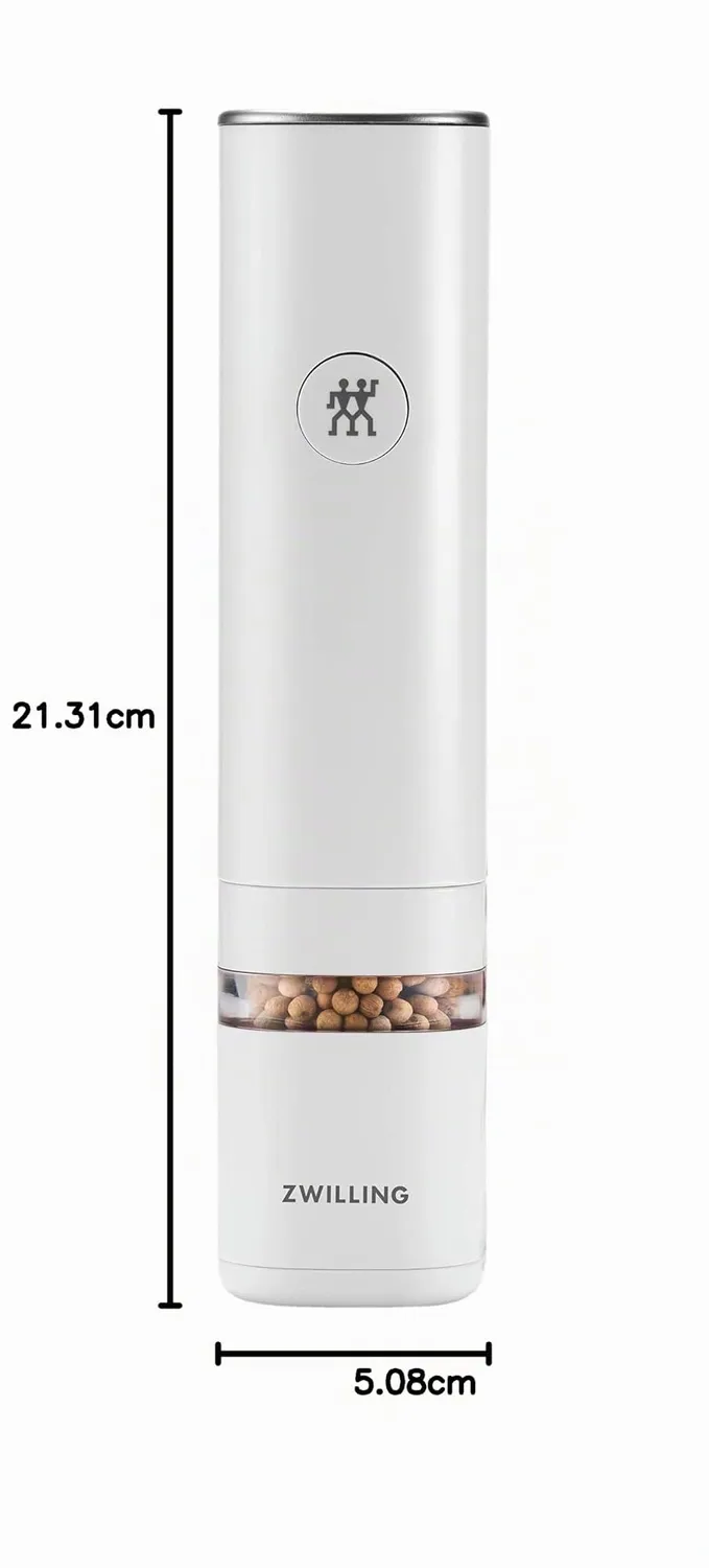 Zwilling Enfinigy Macina Spezie Elettrico Bianco USB Ceramica