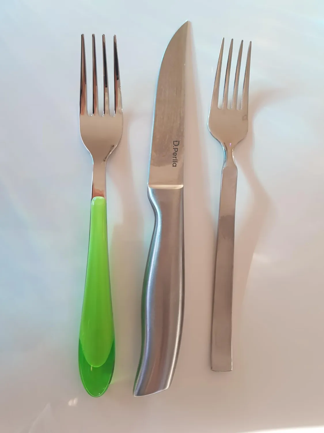 D.Perlla coltelli bistecca 6 pezzi lama liscia inox