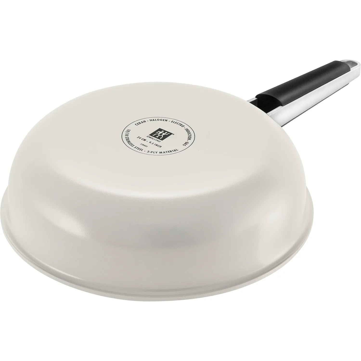 Zwilling Pure Padella 28 cm Ceramica Avorio Senza PFAS