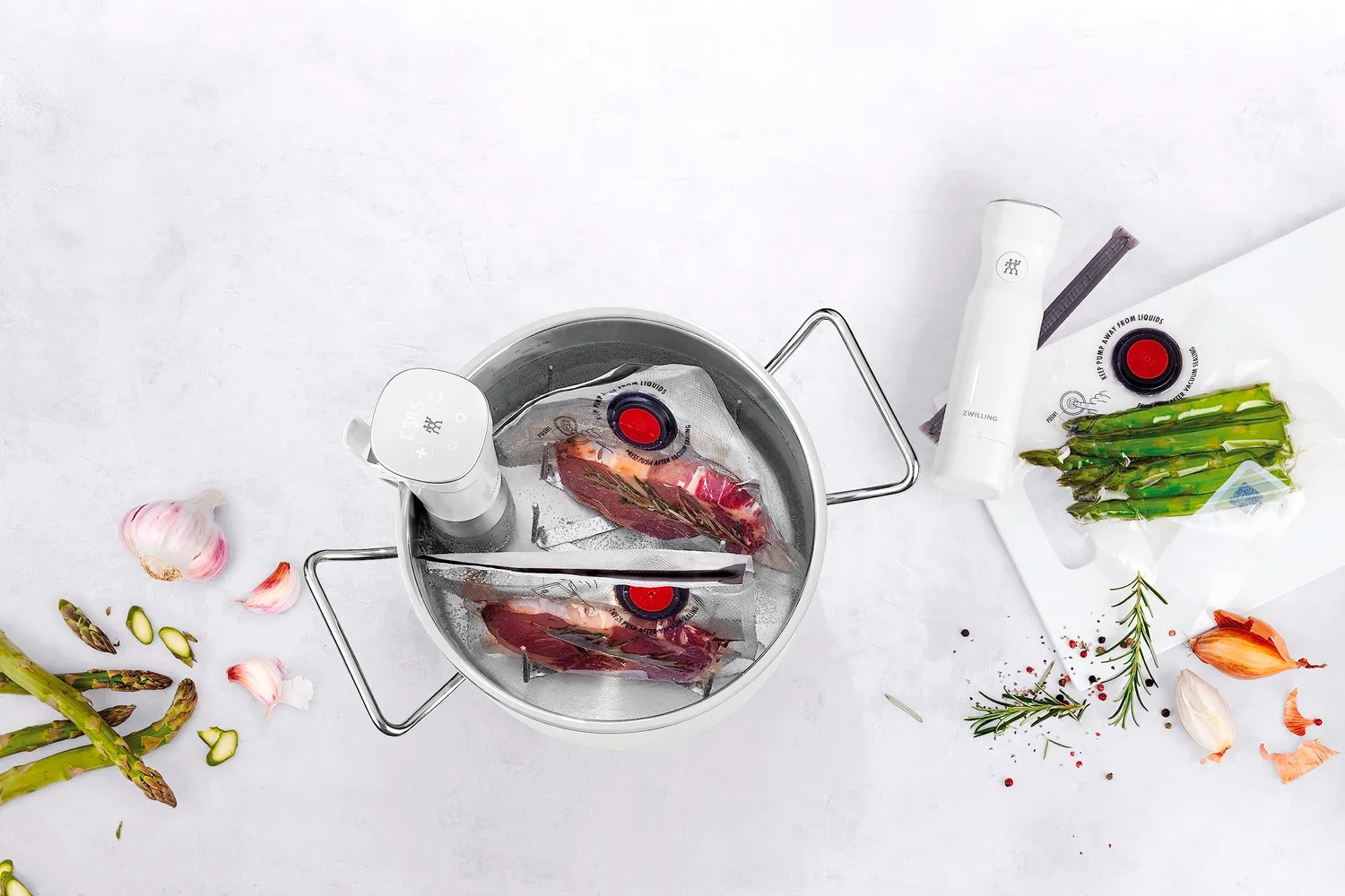 Zwilling Enfinigy rack sottovuoto acciaio regolabile