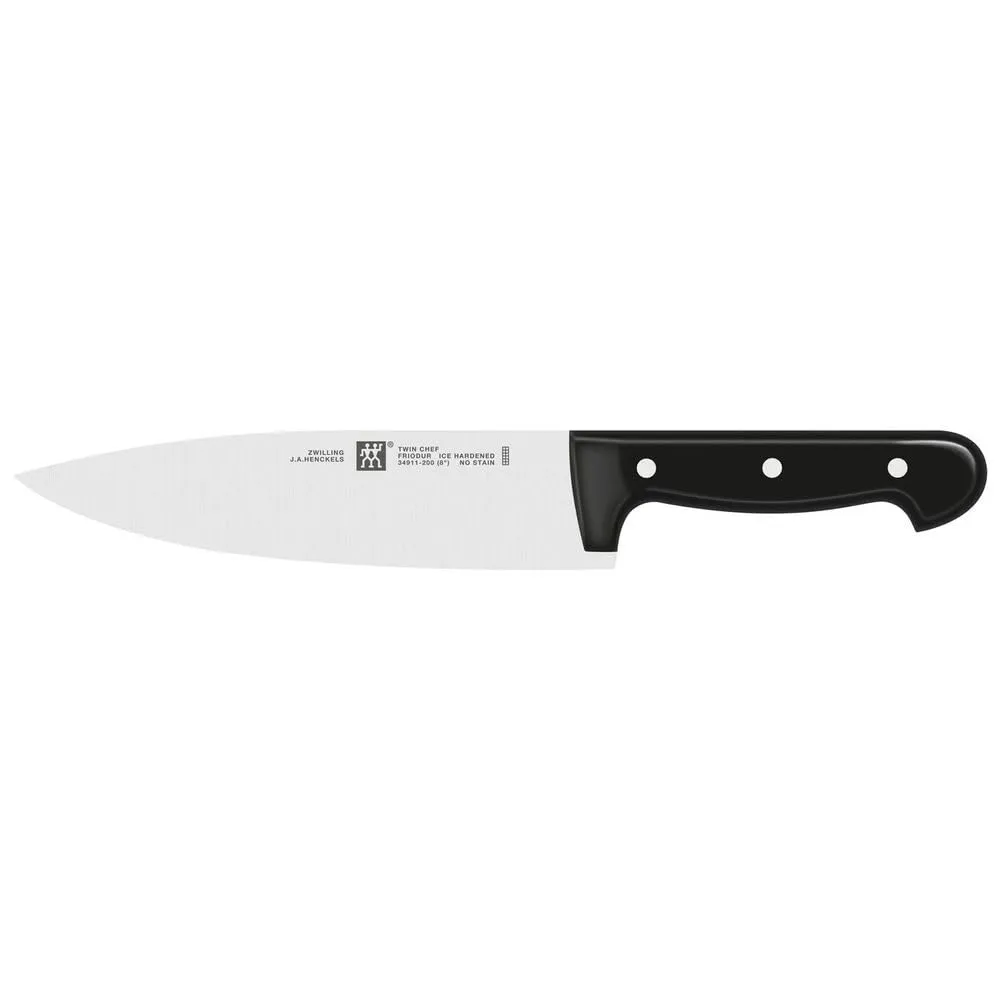 Zwilling Twin Chef Set 3 Coltelli Cucina 10-16-20 cm Acciaio