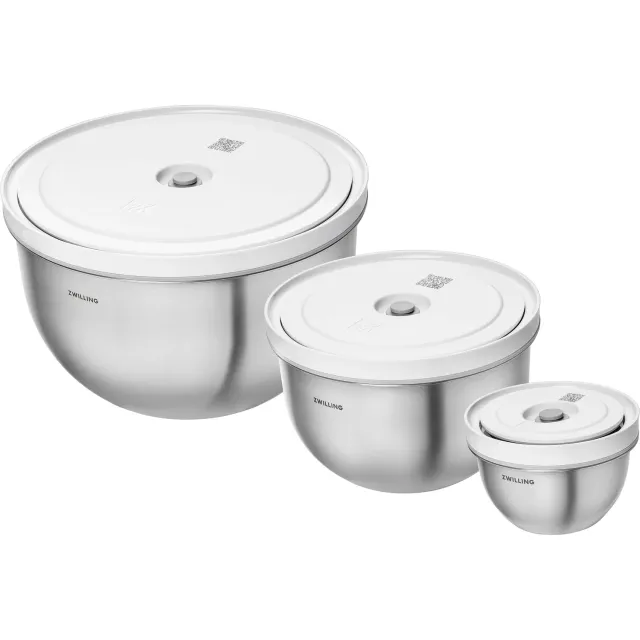 Zwilling Fresh & Save bowls ciotole acciaio set 3 pezzi