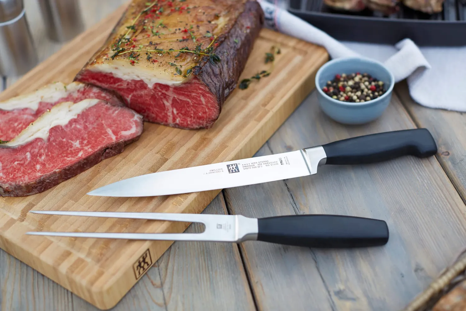 Zwilling Twin Four Star 31072-181 forchettone arrosto acciaio