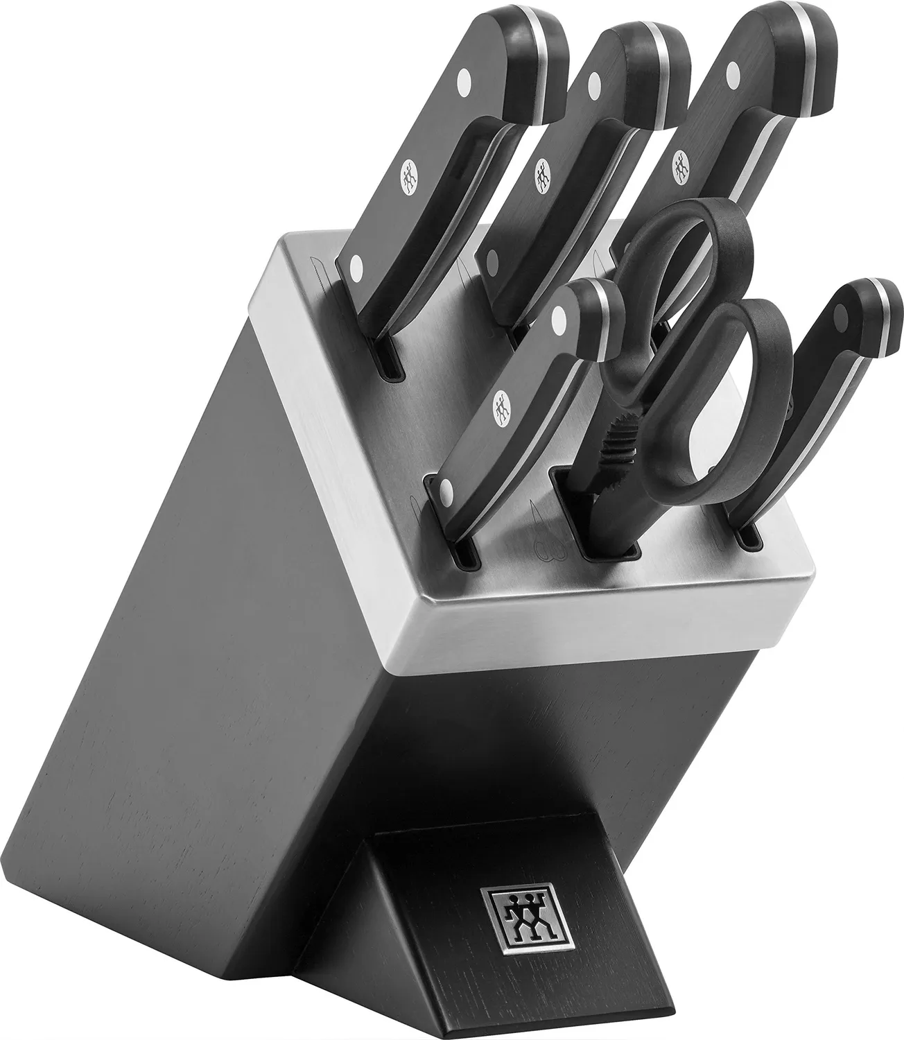 Zwilling Four Star SharpBlock ceppo coltelli 7 pz nero