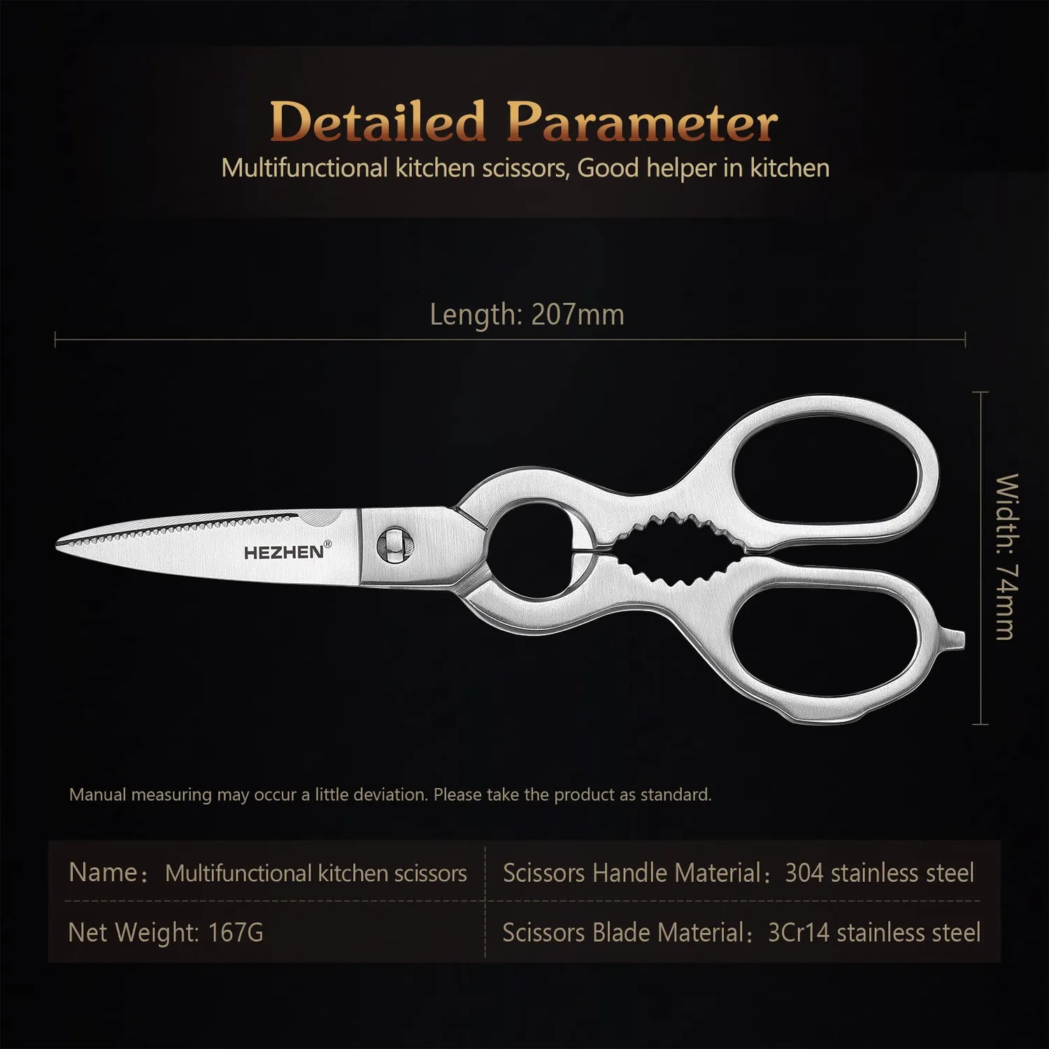 Hezhen Master set coltelli damasco 7 pezzi palissandro