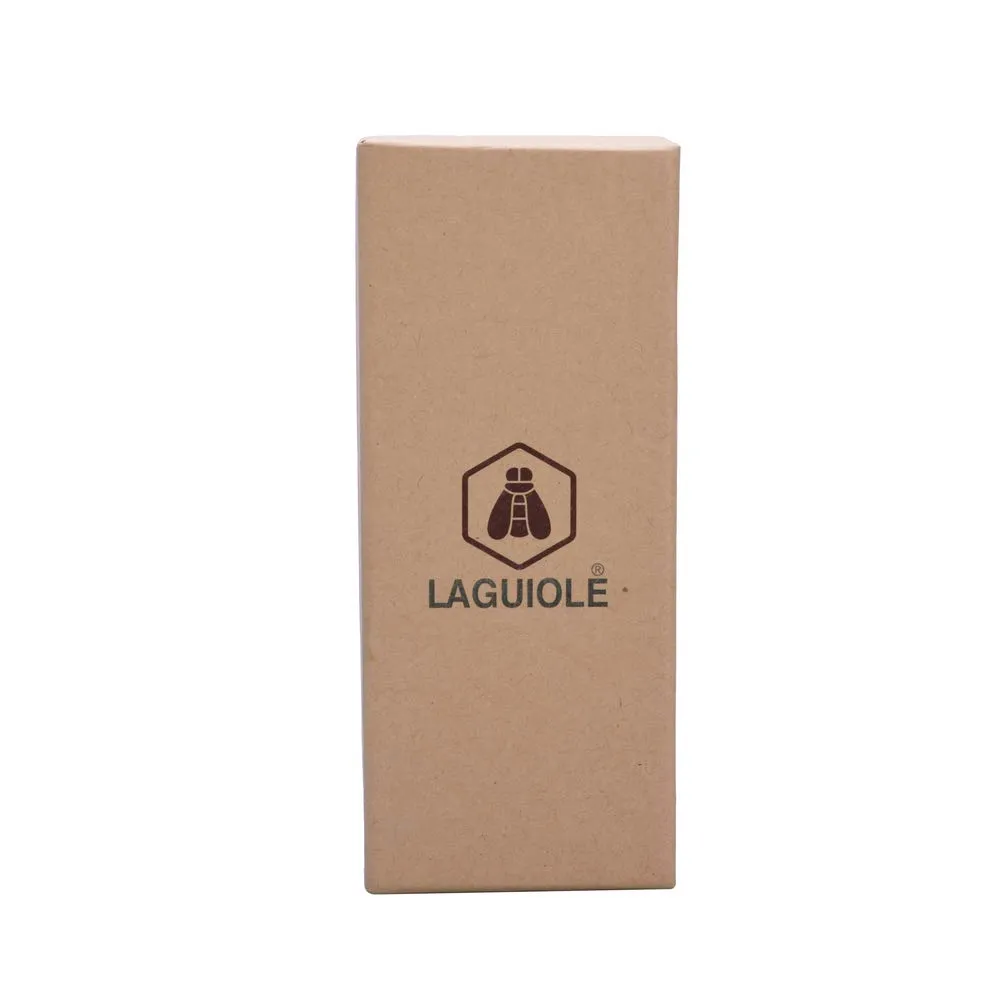 Laguiole en Aubrac coltello pieghevole legno rosso inox