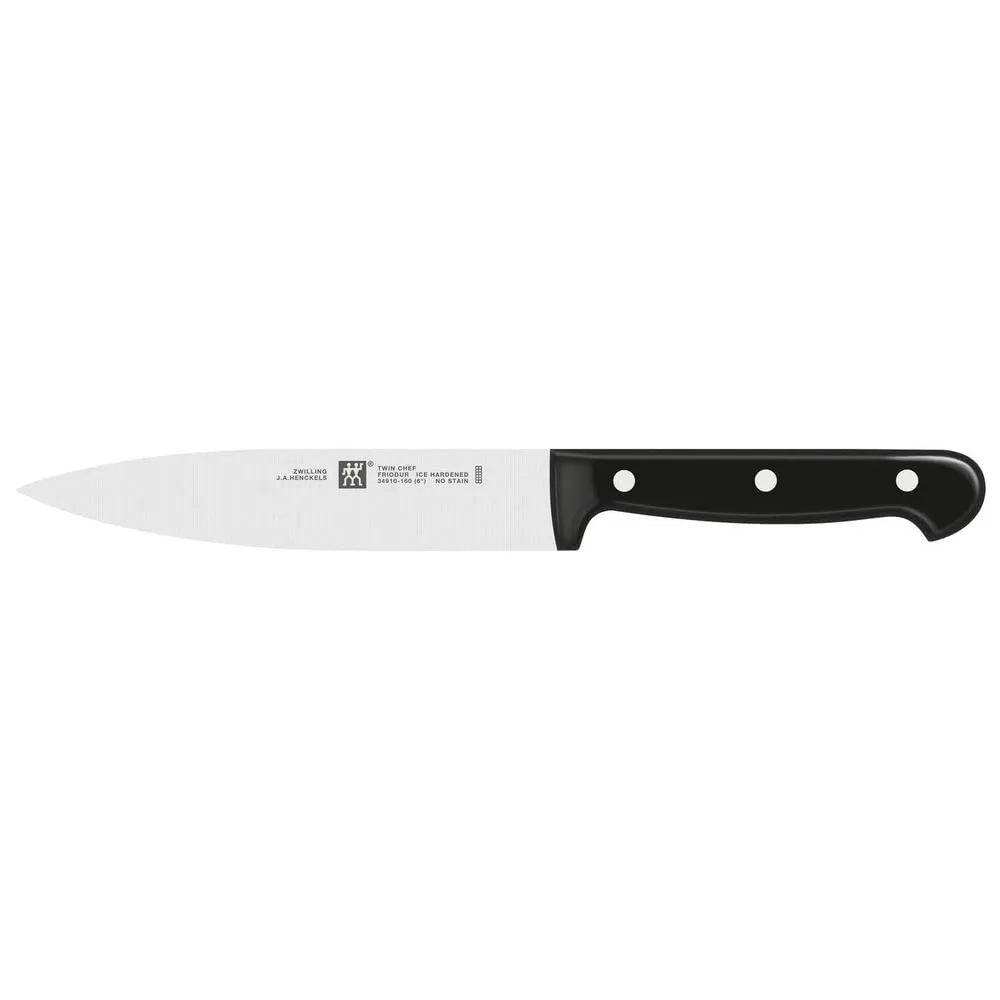 Zwilling Twin Chef Set 3 Coltelli Cucina 10-16-20 cm Acciaio