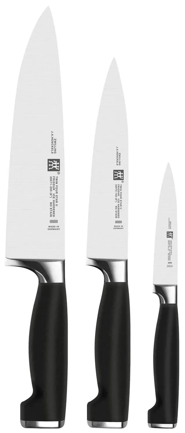 Zwilling Twin Four Star II set coltelli 3 pezzi cucina