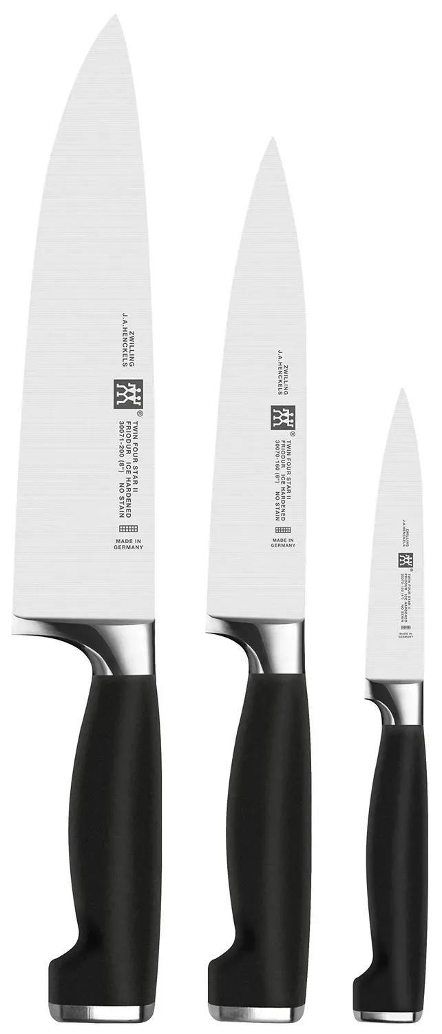Zwilling Twin Four Star II set coltelli 3 pezzi cucina