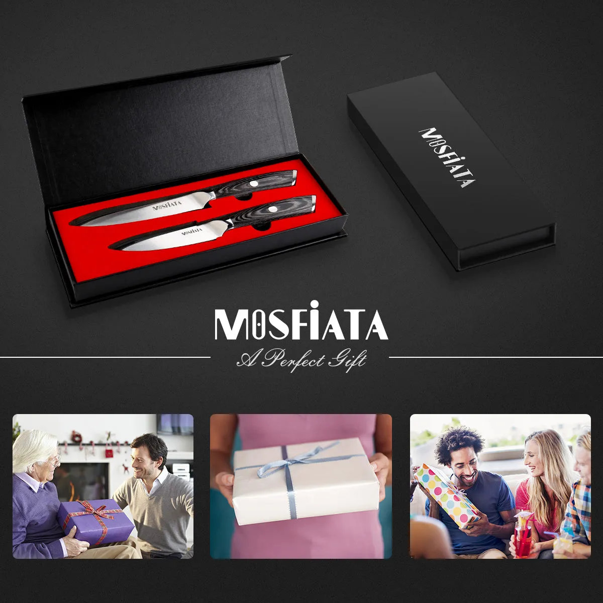 MOSFiATA Set Chef 5" e Spelucchino 3,5" con Fodero