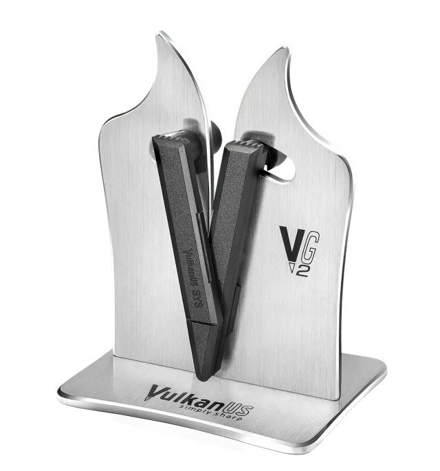 Vulkanus VG2 Professional Affilacoltelli Acciaio Inox