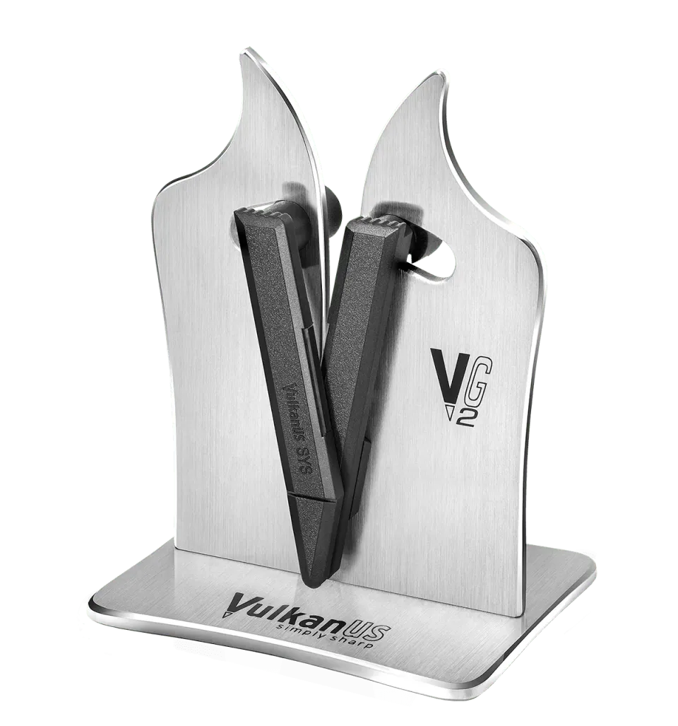 Vulkanus VG2 Professional Affilacoltelli Acciaio Inox