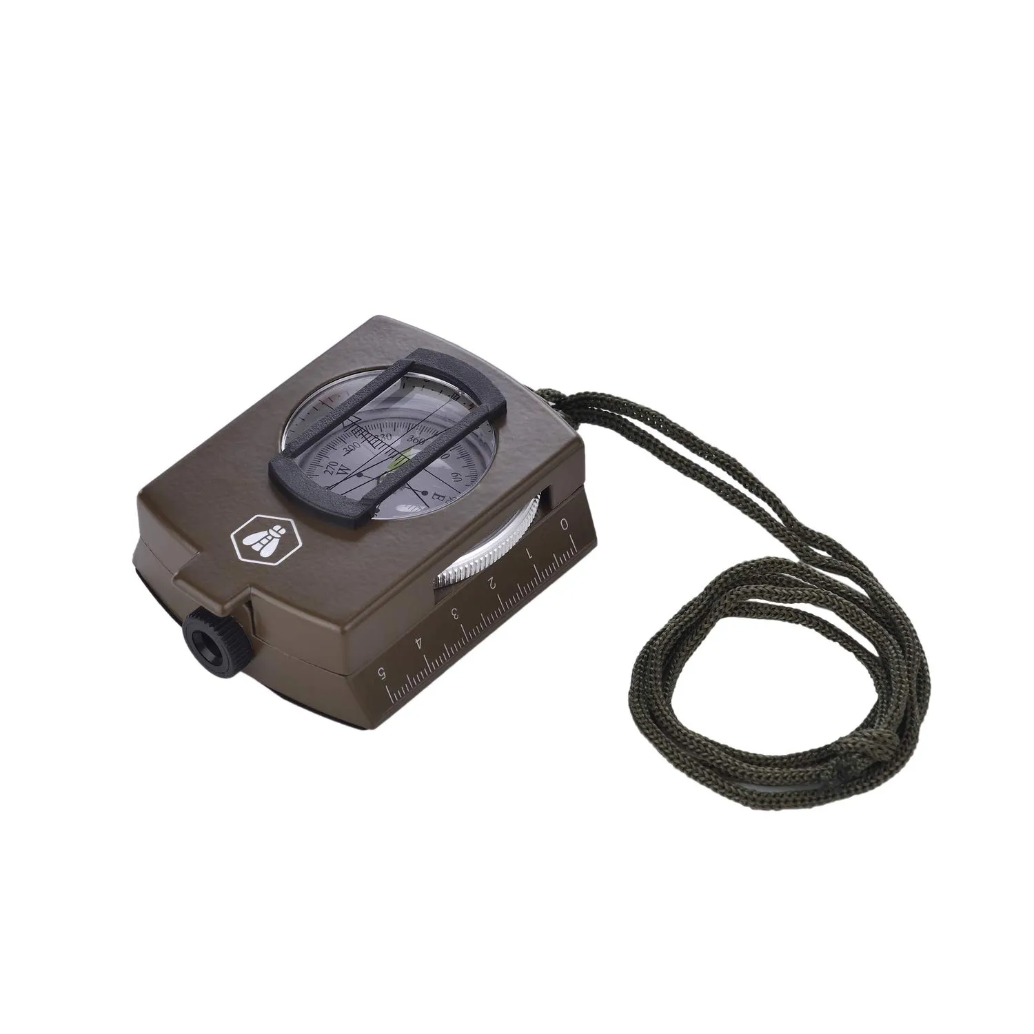 Laguiole bussola professionale metallo custodia nylon 360°