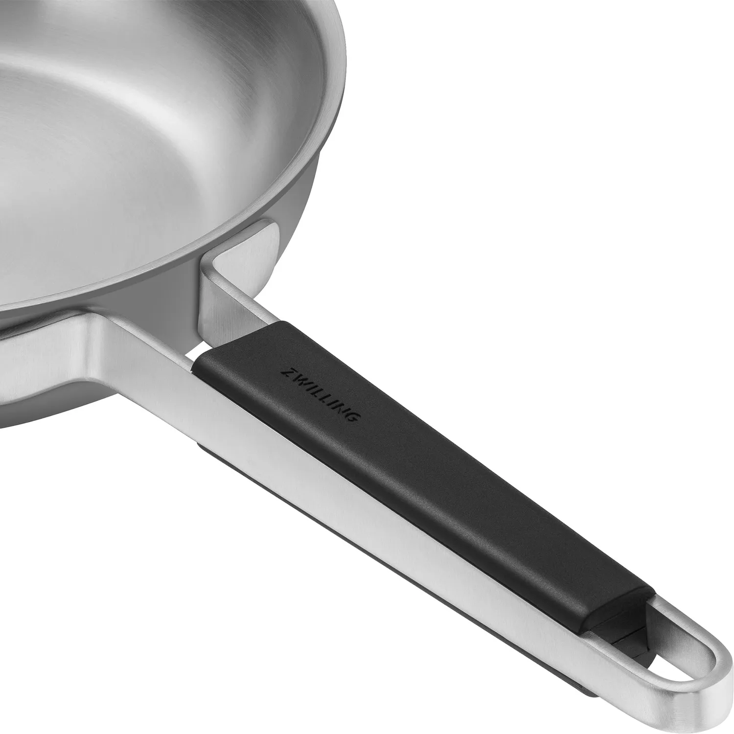 Zwilling Pure padella acciaio inox 24 cm grigia