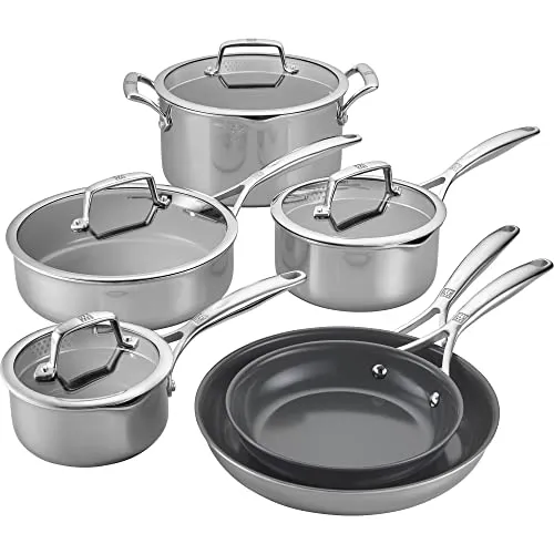 Zwilling Spirit Energy+ set pentole 10 pezzi ceramica