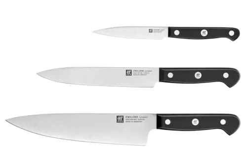 Zwilling Gourmet set 3 coltelli chef 20 cm inox