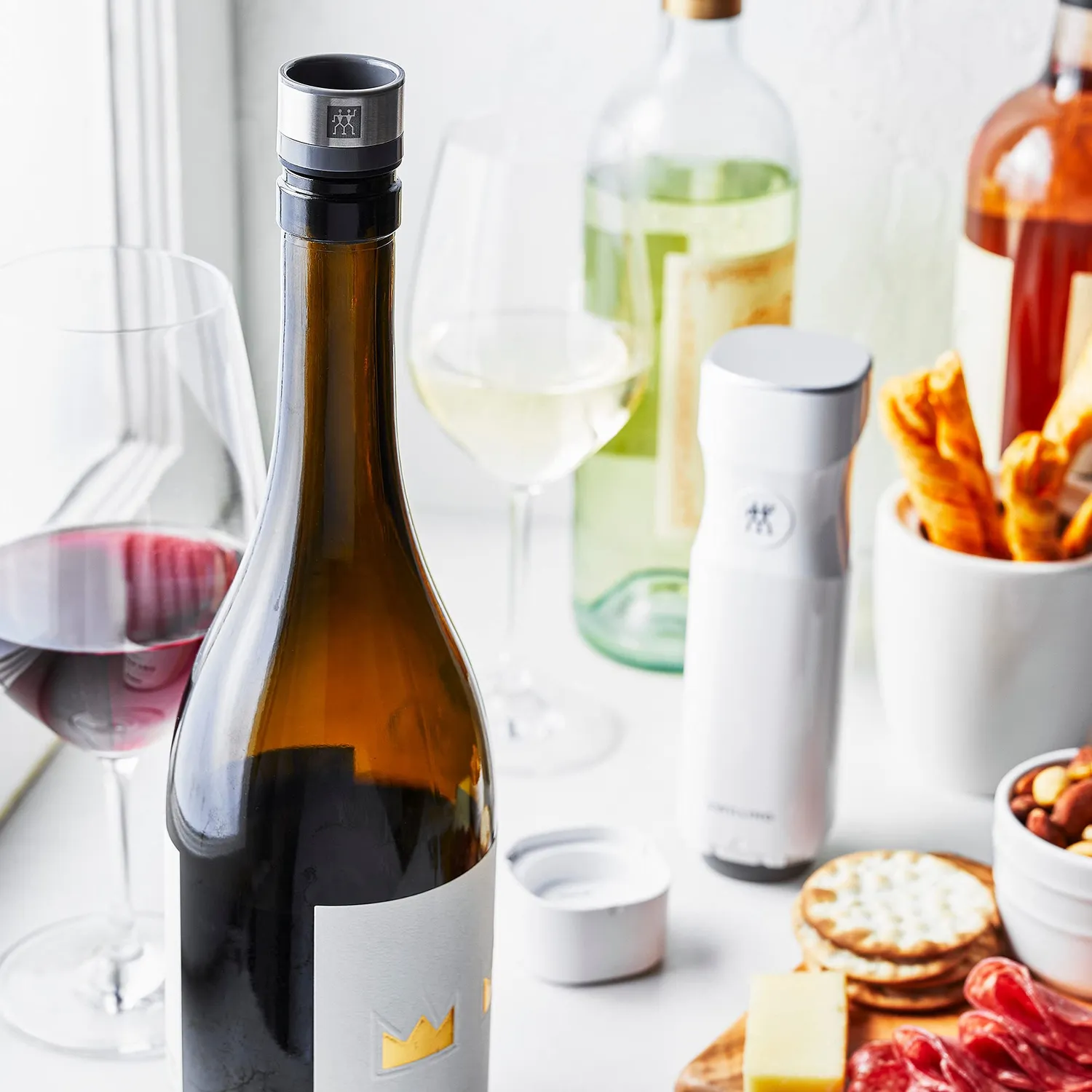 Zwilling Fresh & Save tappi vino sottovuoto 3 pezzi