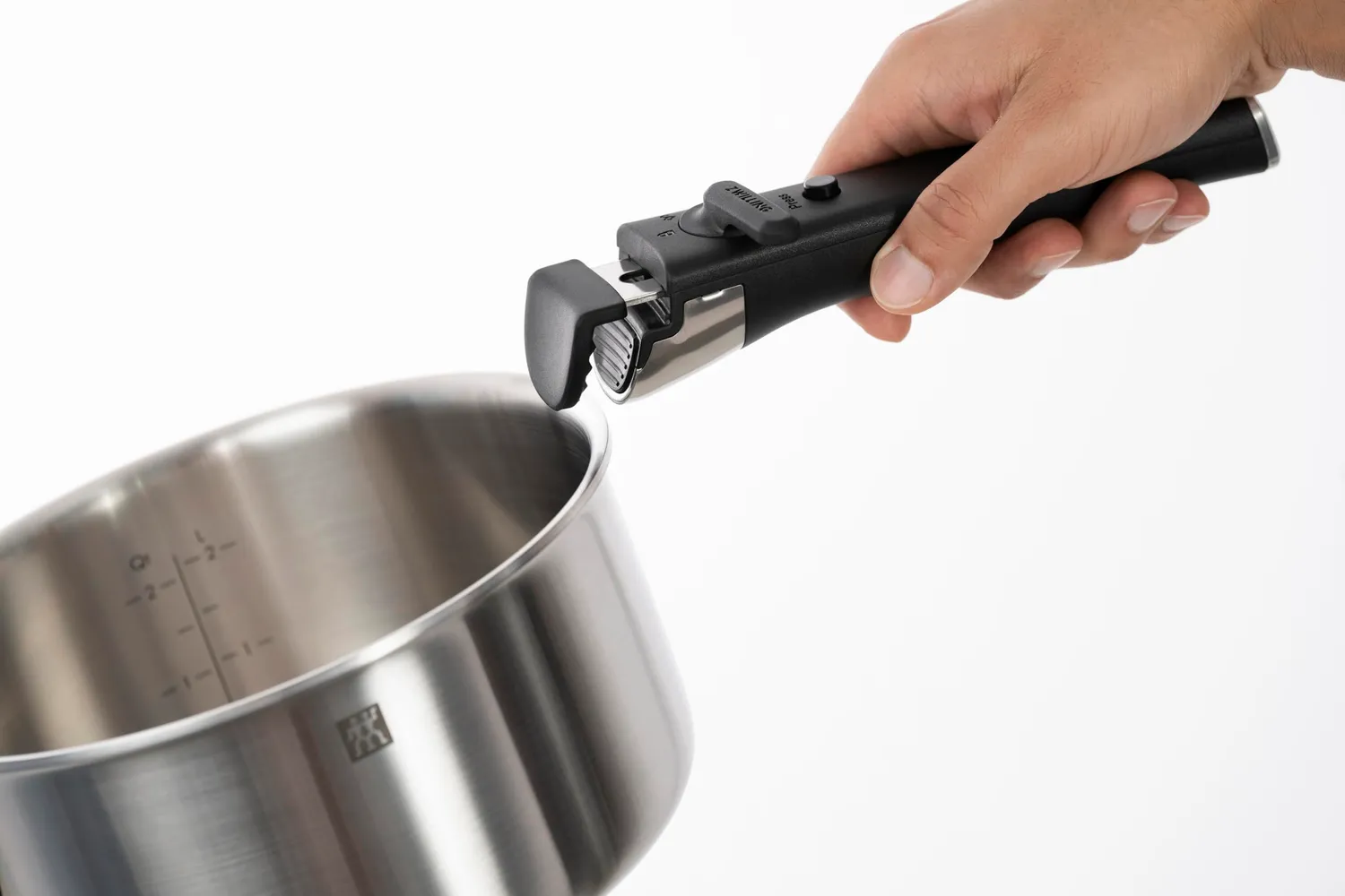 Zwilling Unlock Set 5 Pezzi Pentole Inox