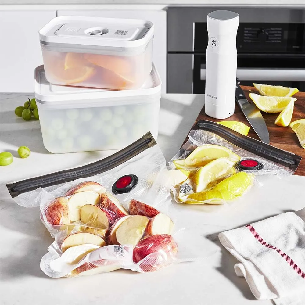 Zwilling Fresh & Save 36807-007 Kit Sottovuoto 7 Pezzi Bianco