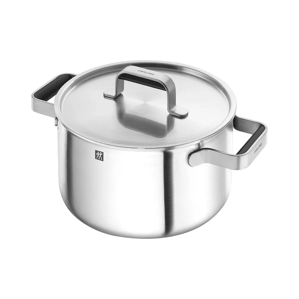 Zwilling Pure Set Pentole 5 Pezzi Acciaio Inox Argento