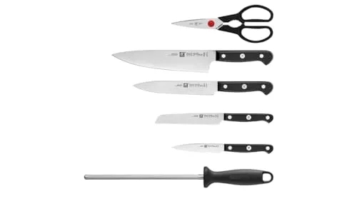 Zwilling Gourmet set coltelli ceppo 7 pezzi inox