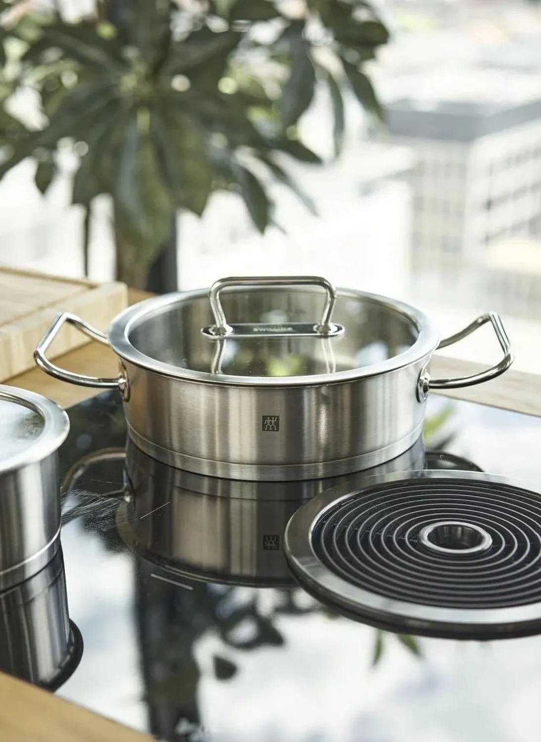 Zwilling Pro 65127-280-0 Padella 28 cm con Coperchio Inox