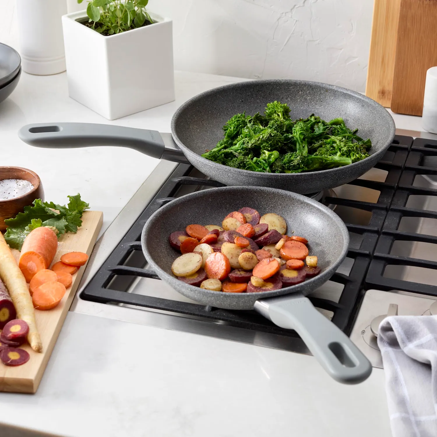 Zwilling Parma Plus set 2 padelle antiaderenti alluminio