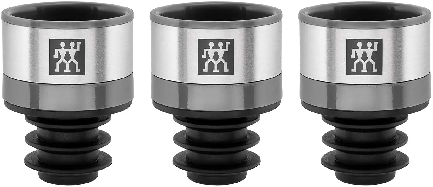 Zwilling Fresh & Save tappi vino sottovuoto 3 pezzi