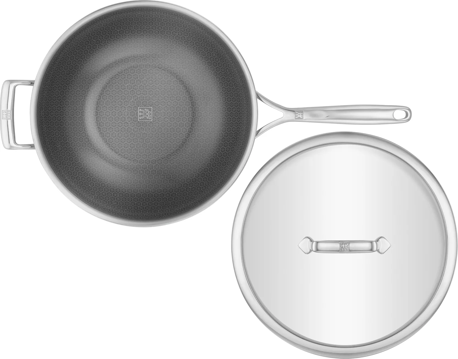 Zwilling Peak Wok 30 cm con Coperchio Ibrido