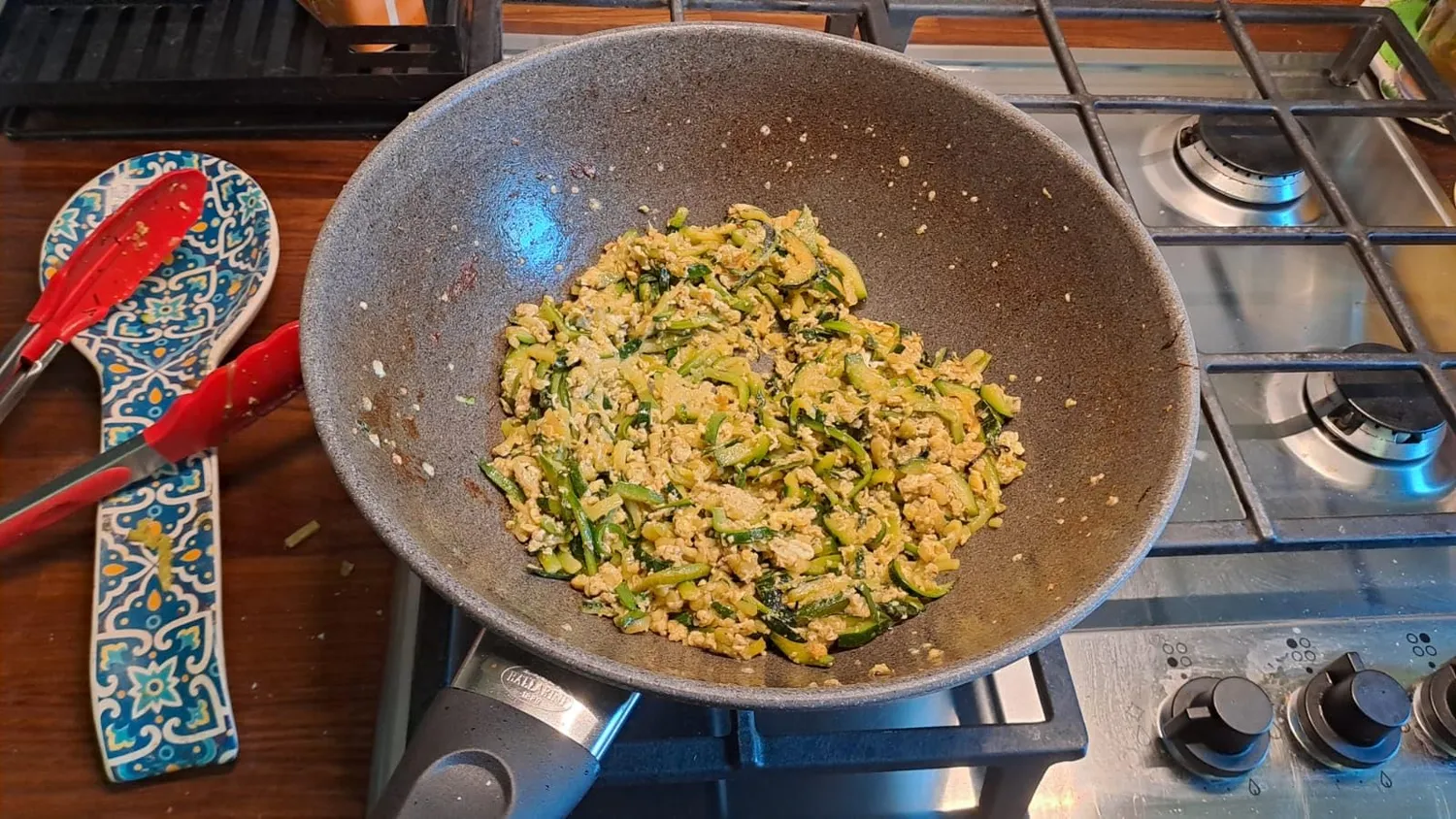 Ballarini Cortina Granitium Eco wok 28 cm induzione