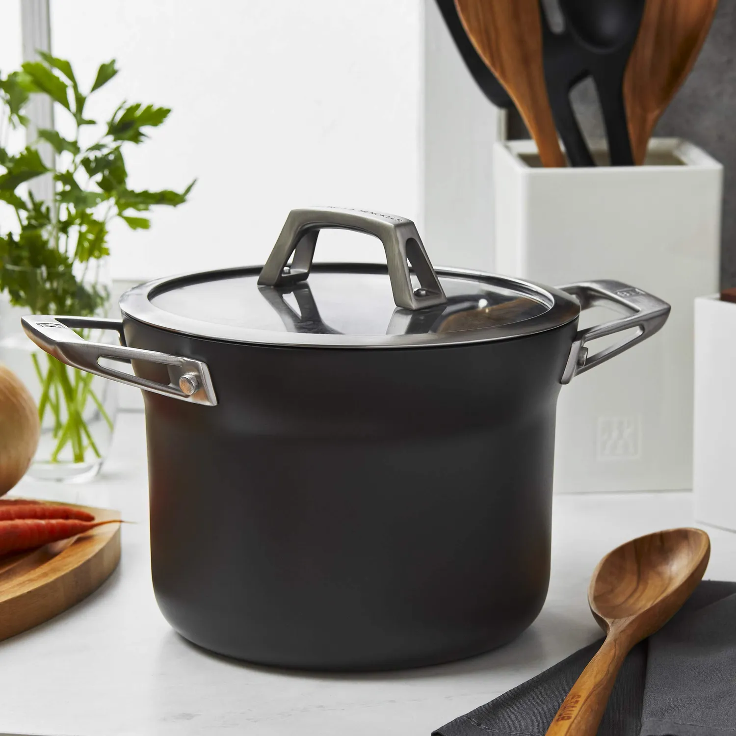 Zwilling Movimento pentola zuppa antiaderente 4 qt anodizzato