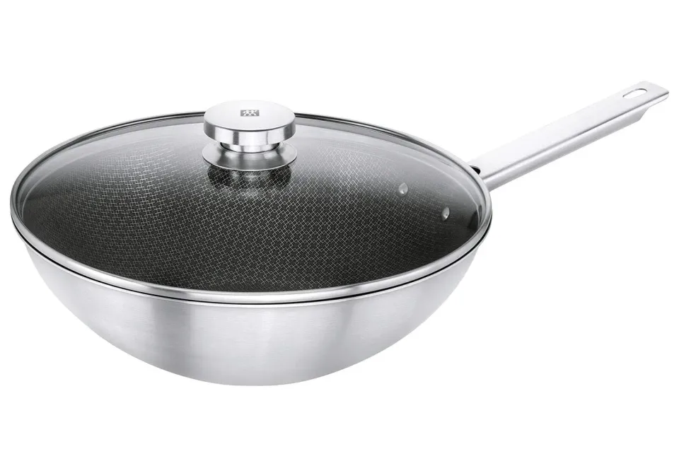 Zwilling Joy Plus Wok con Coperchio 30 cm Antiaderente