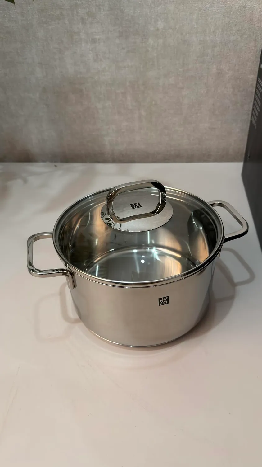 Zwilling Quadro batteria cucina 5 pezzi inox induzione