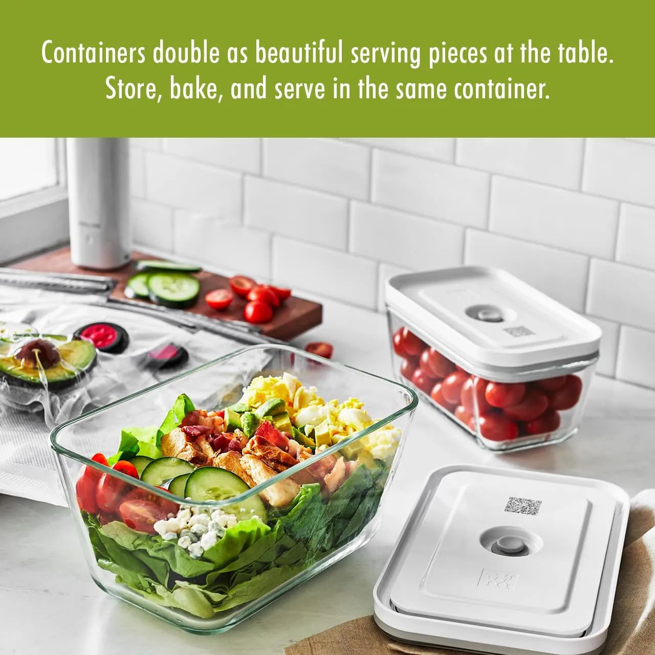 Zwilling Fresh & Save contenitore vetro sottovuoto