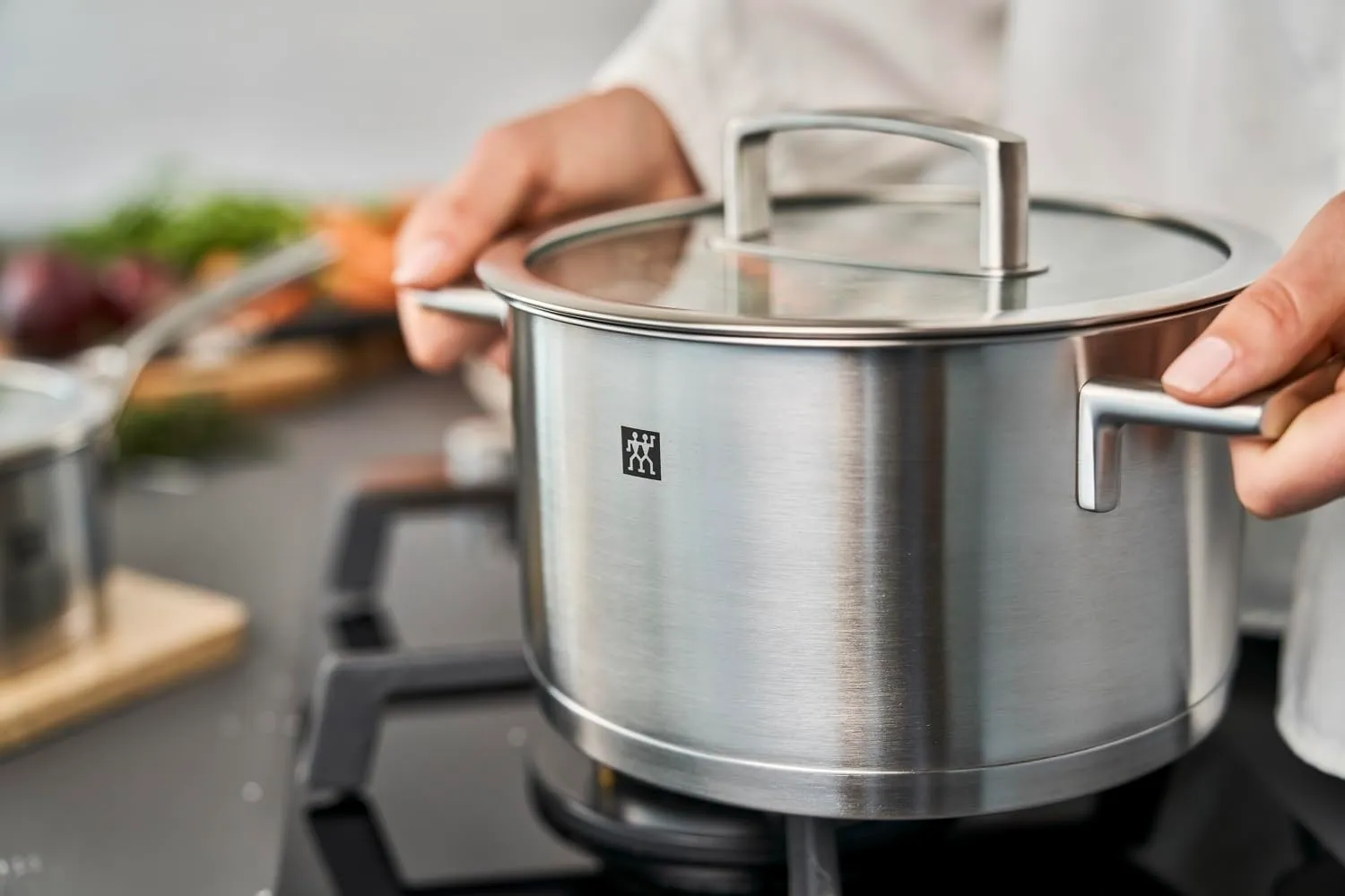Zwilling Vitality Batteria Pentole 5 Pezzi Vetro Induzione