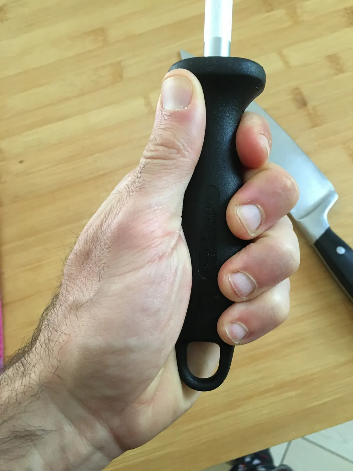 Zwilling Acciaino Ceramica 23 cm Manico Nero