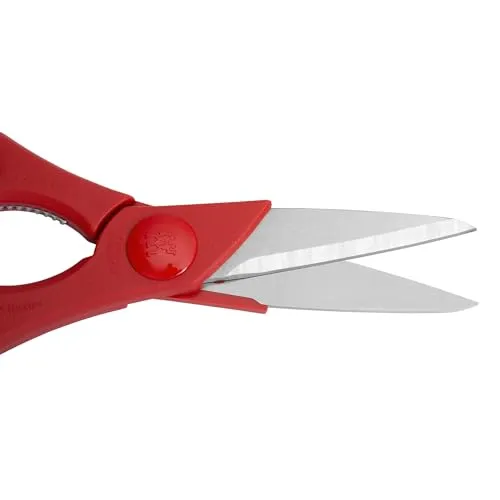 Zwilling 43964-200 forbici multiuso rosse inox