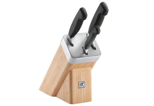 Zwilling Vier Sterne set coltelli ceppo bamboo 4 pz