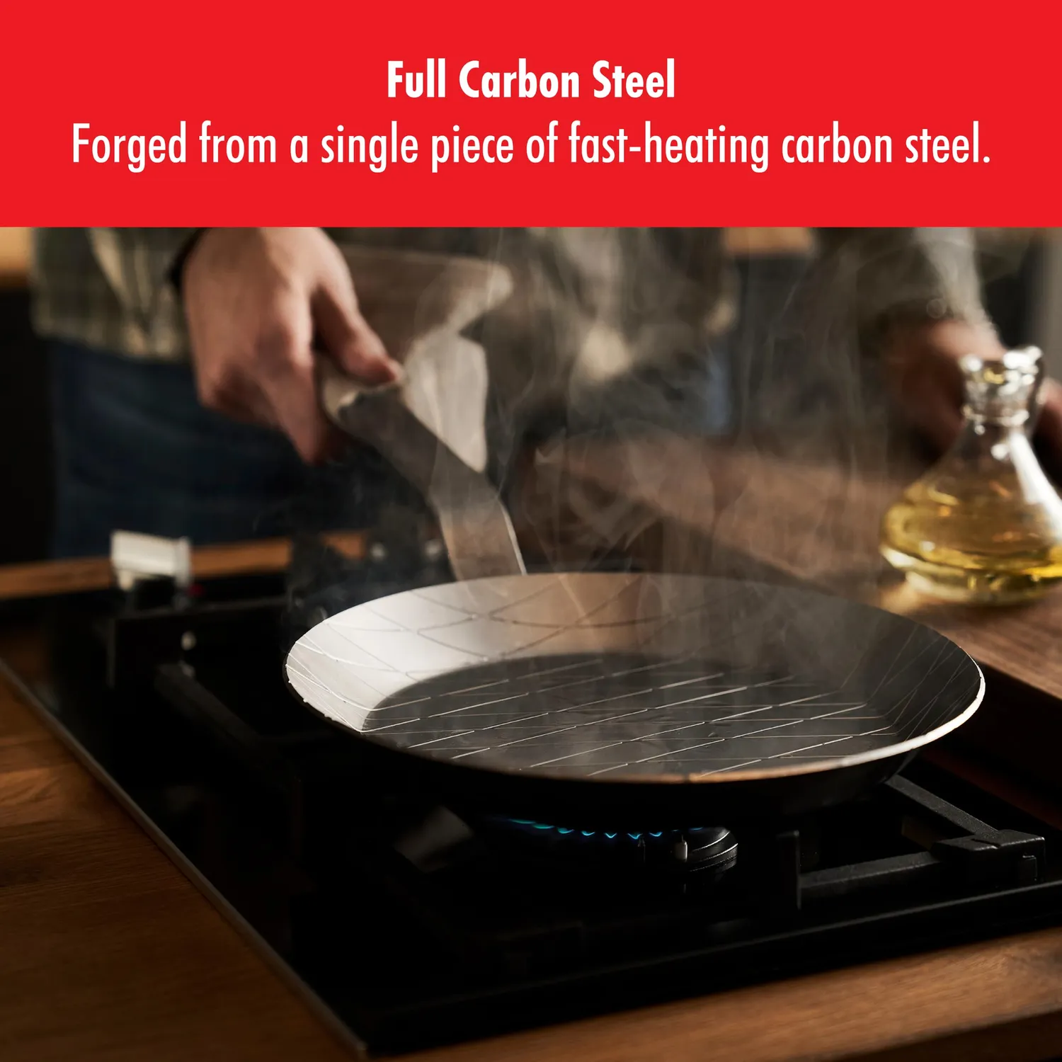 Zwilling Padella Acciaio Carbonio 24,1 cm Forgiata