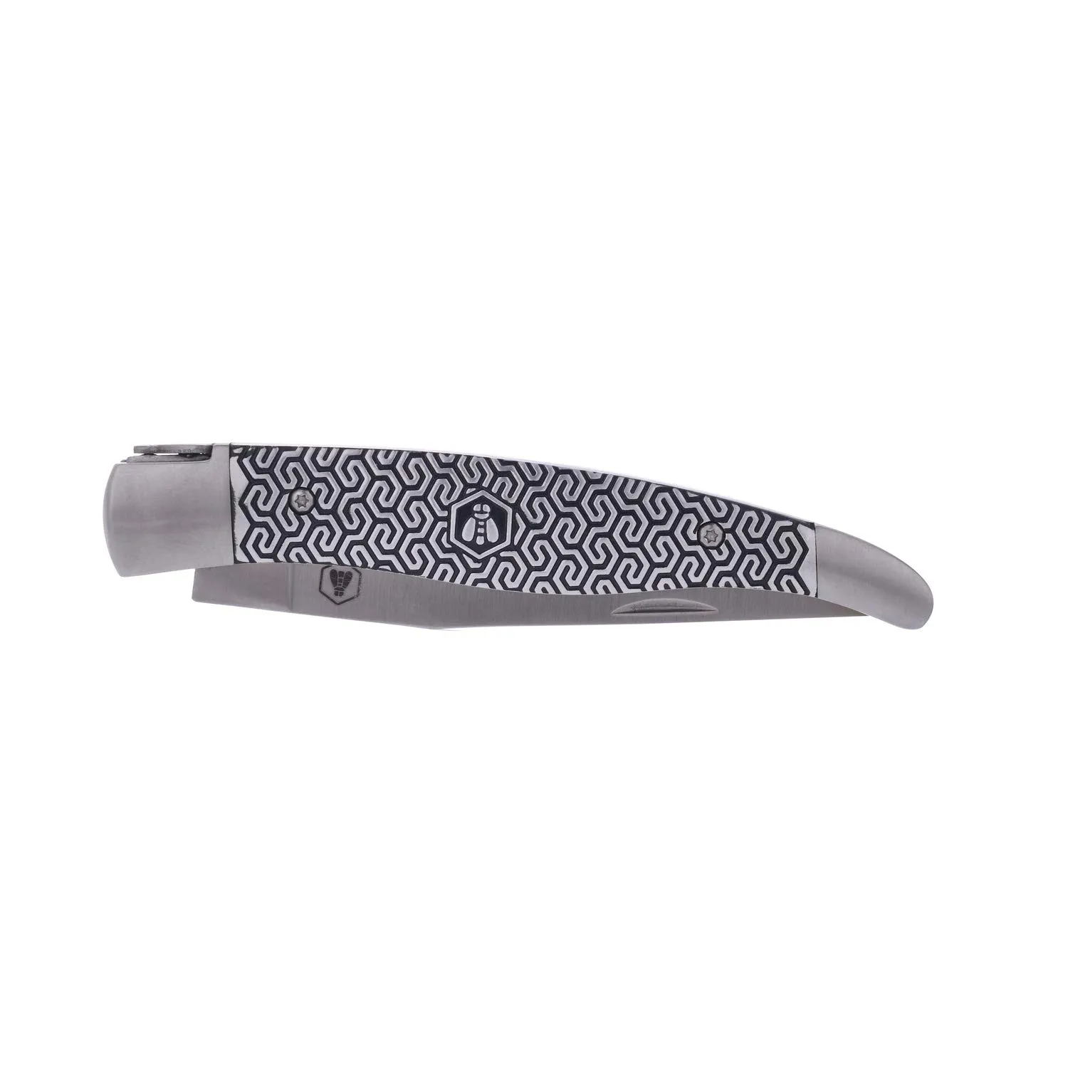 Laguiole en Aubrac Coltello Pieghevole 21 cm Nero