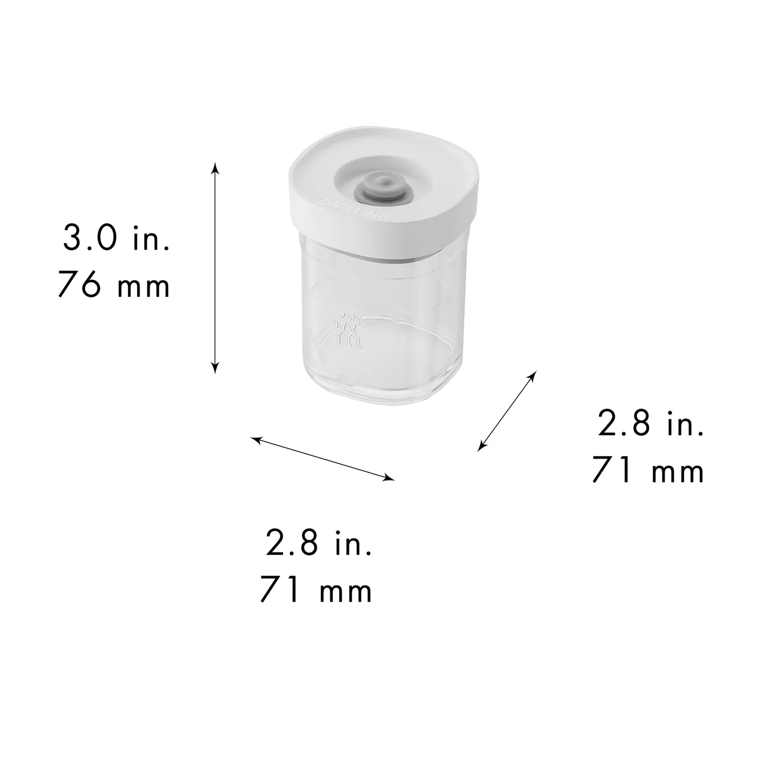 Zwilling Fresh & Save Cube set 3 contenitori spezie ermetici