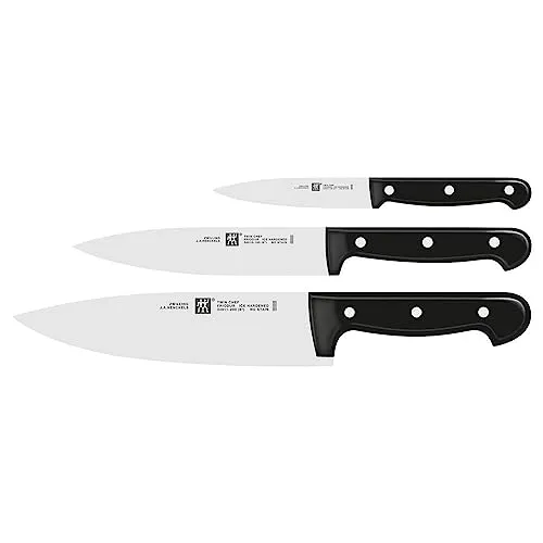Zwilling Twin Chef Set 3 Coltelli Cucina 10-16-20 cm Acciaio