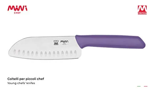 Montana Mini Chef santoku bimbi 13 cm viola alveolato