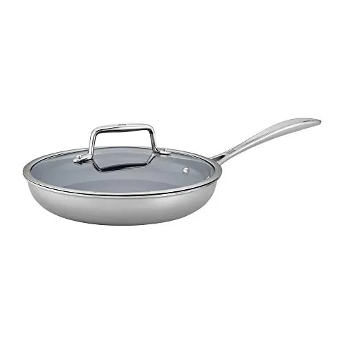 Zwilling Clad CFX Set Padelle Ceramica 2 Pezzi Coperchio