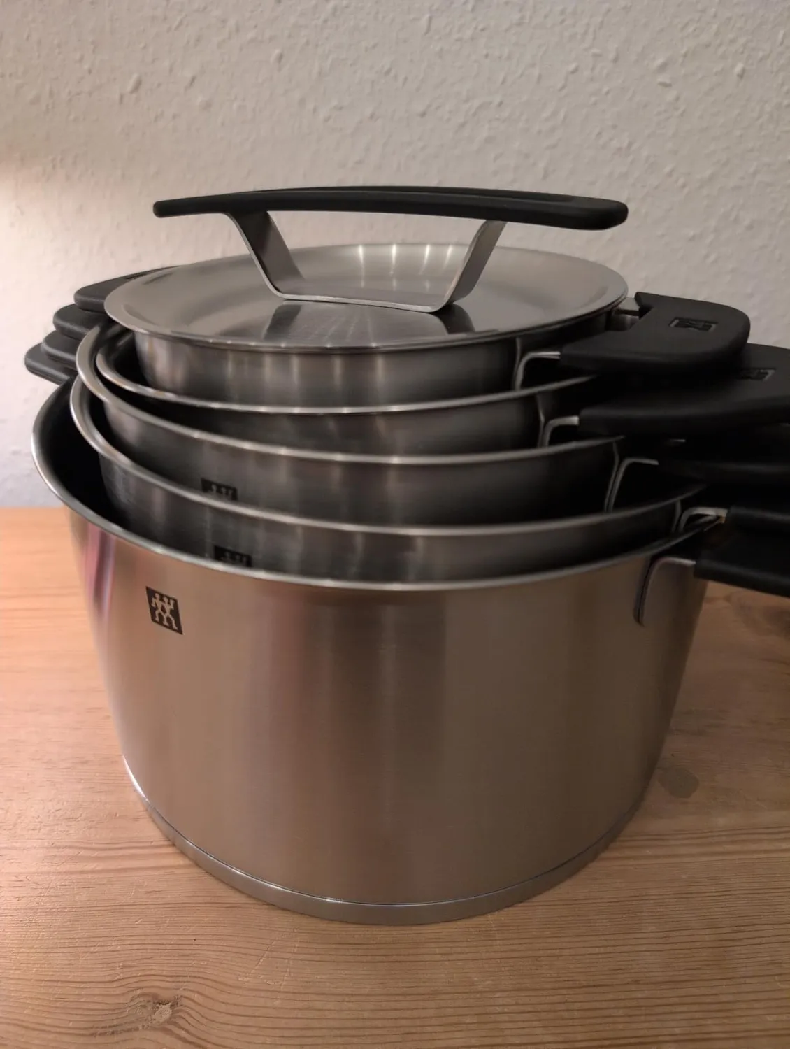 Zwilling More set pentole induzione 5 pezzi nero