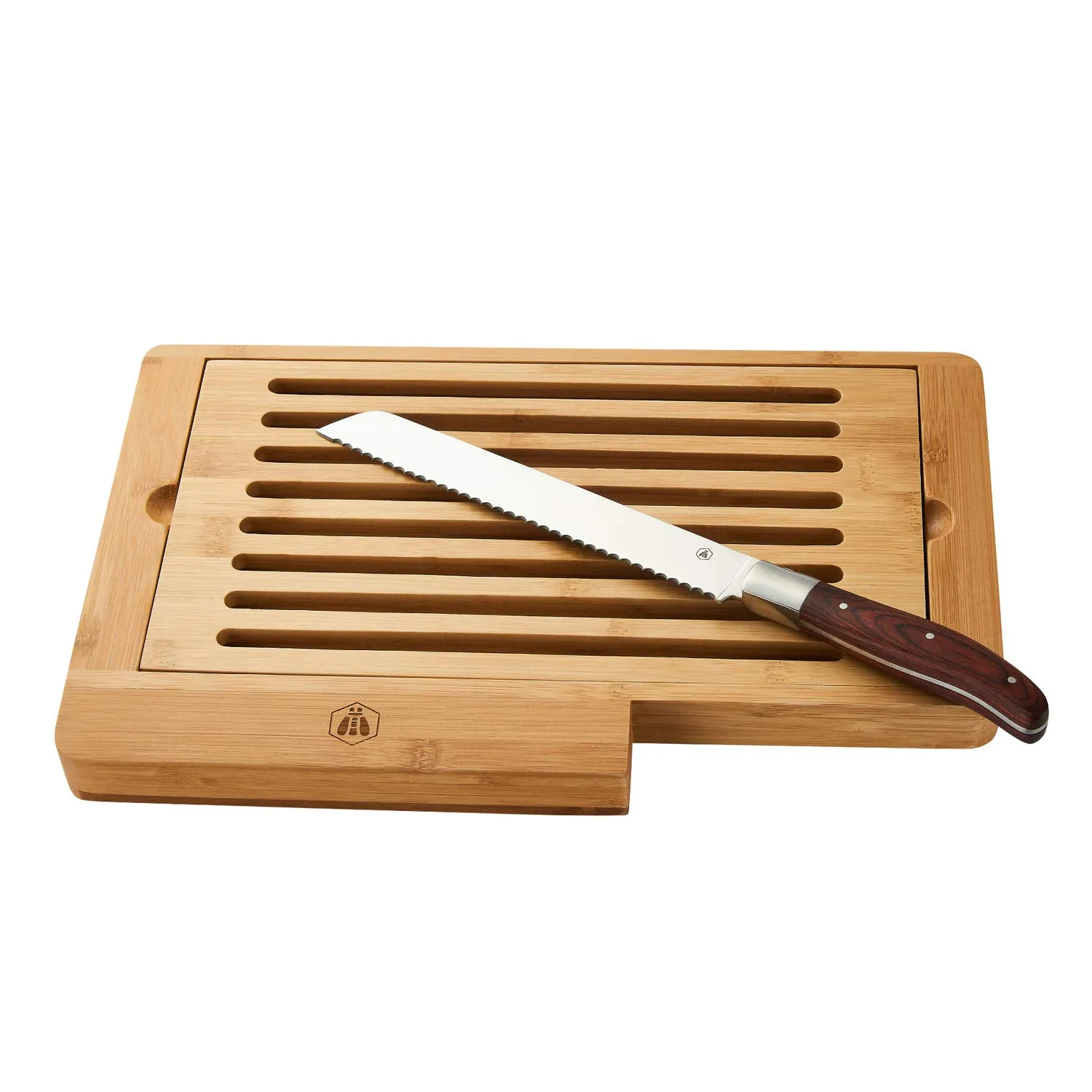 Laguiole en Aubrac Coltello Pane Ulivo 21 cm