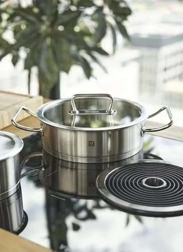 Zwilling Pro 65127-280-0 Padella 28 cm con Coperchio Inox