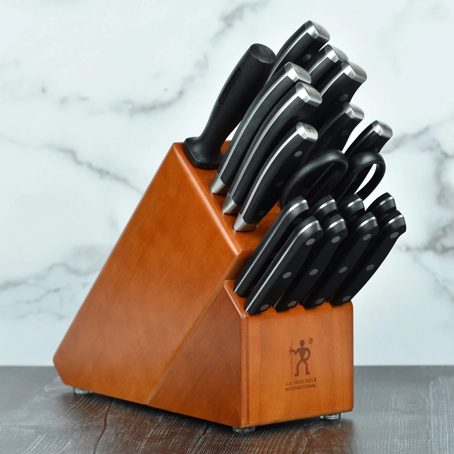 Zwilling Forged Premio set coltelli 19 pezzi ciliegio