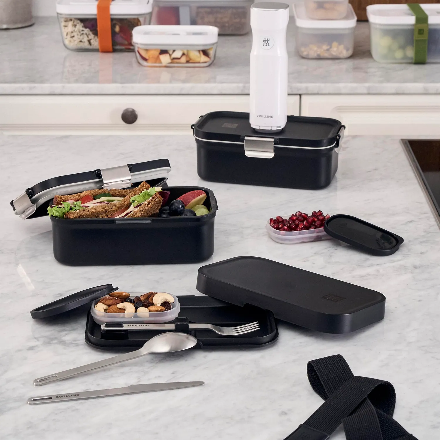 Zwilling Fresh & Save Lunch Box-to-Go portapranzo sottovuoto con posate